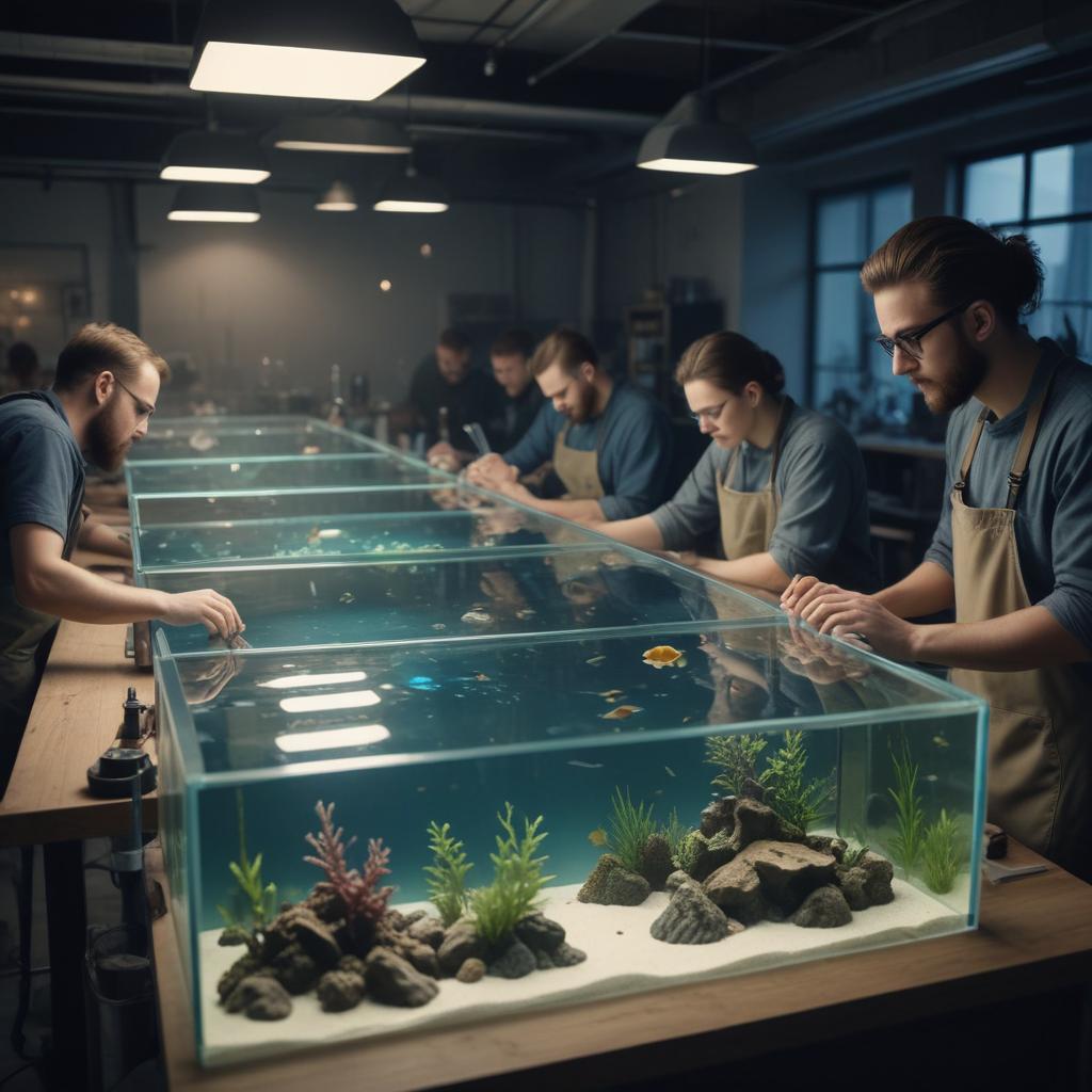 Проектирование и изготовление индивидуальных аквариумов - изображение 3