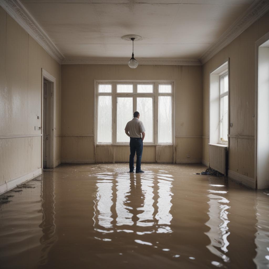 Процесс оценки ущерба после залива жилого помещения